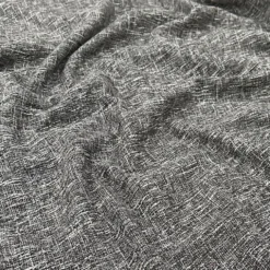 Capri Slub Linen Table Runner in Charcoal