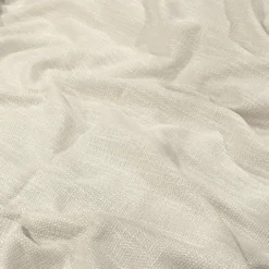 Capri Slub Linen Table Runner in Off White