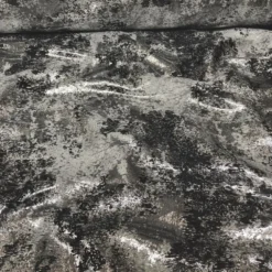 Cascade Jacquard Table Runner in Black and Silver