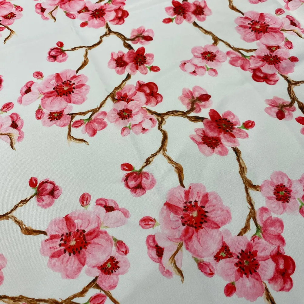 Cherry Blossom (Poly Print) Table Linen