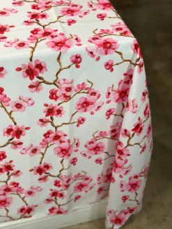 Cherry Blossom (Poly Print) Table Linen