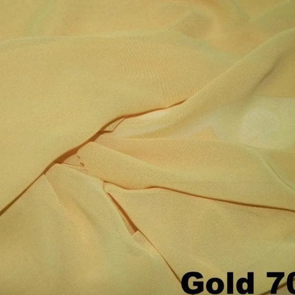 Chiffon Drapery Panels (54" Wide) / 73 Colors