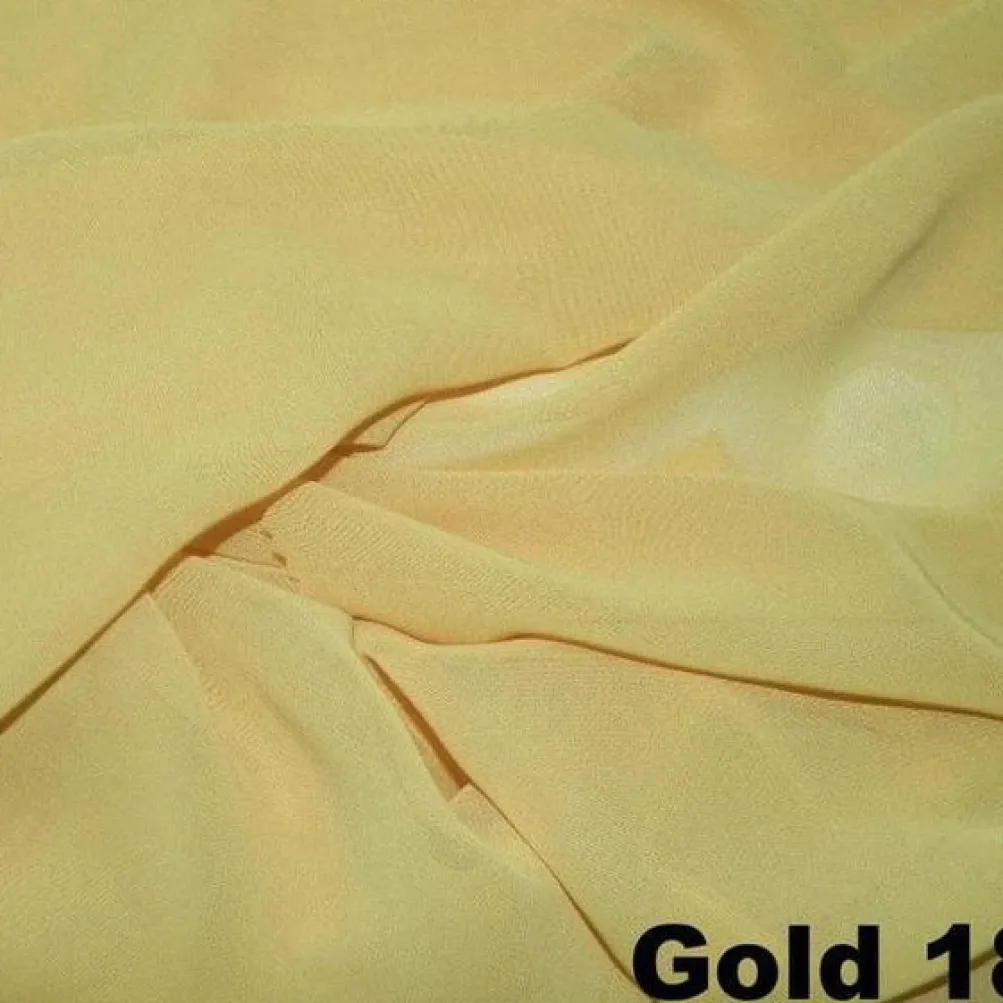 Chiffon Drapery Panels (54" Wide) / 73 Colors