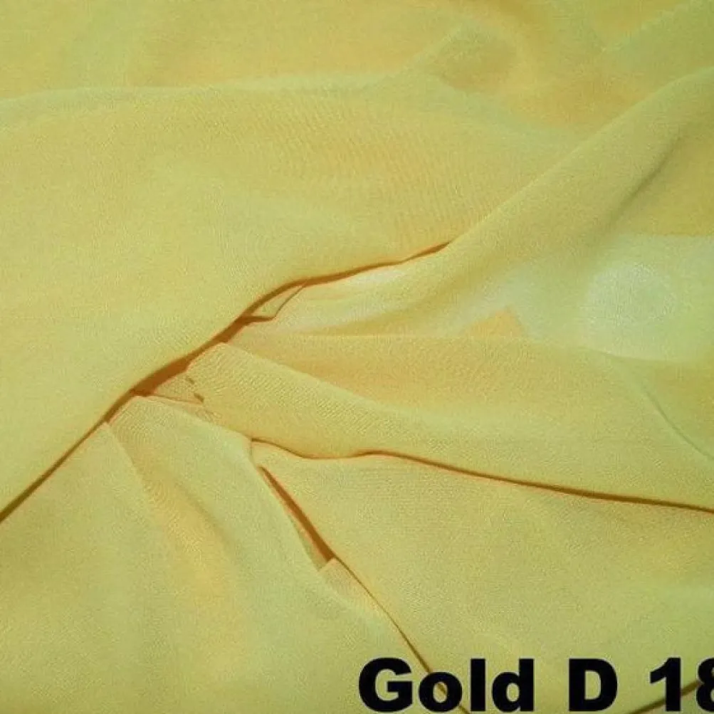 Chiffon Drapery Panels (54" Wide) / 73 Colors