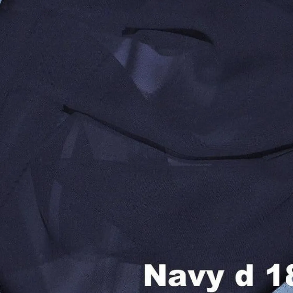 Chiffon Drapery Panels (54" Wide) / 73 Colors