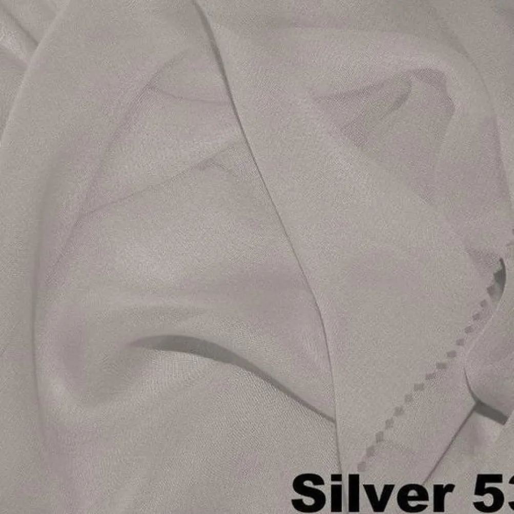 Chiffon Drapery Panels (54" Wide) / 73 Colors