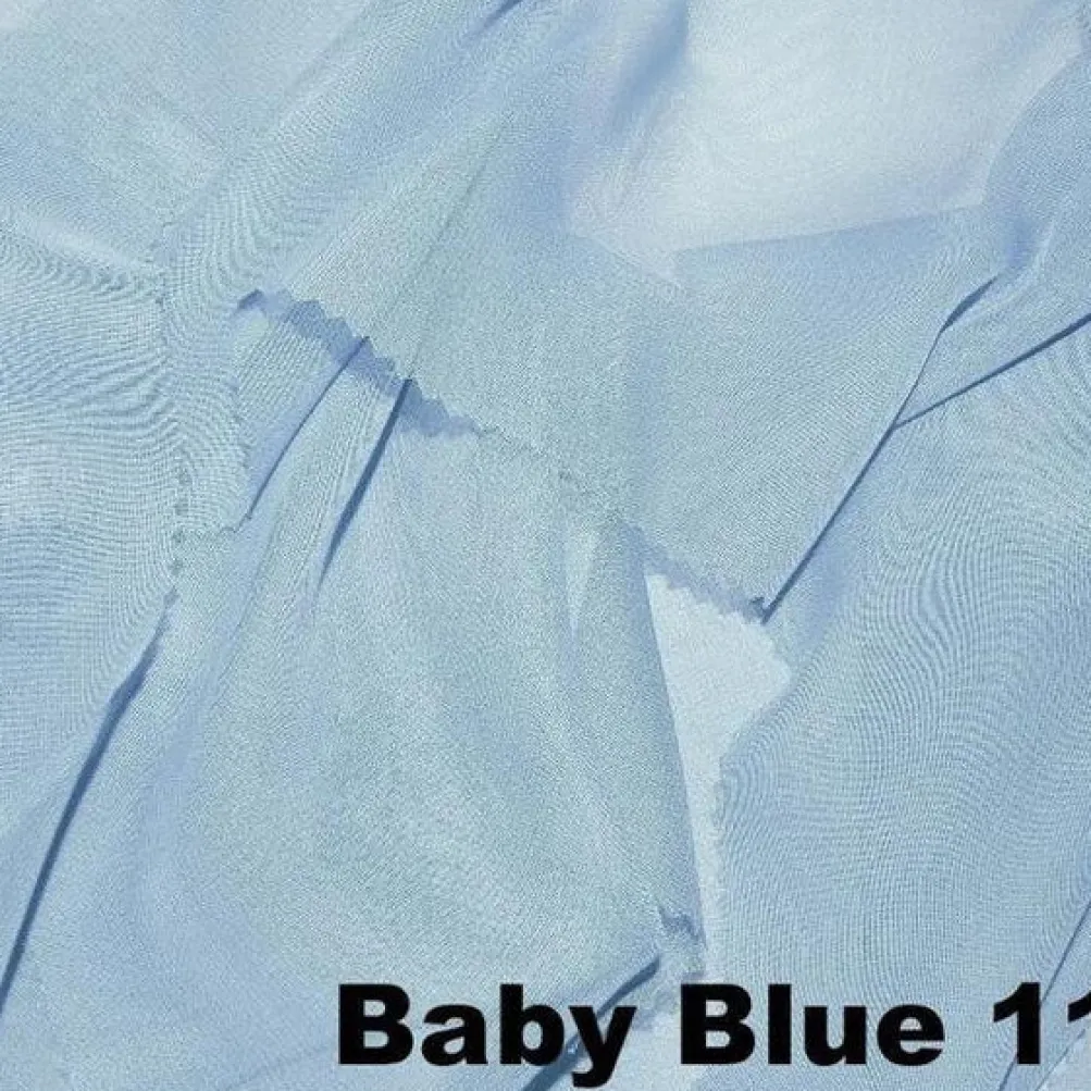 Chiffon Drapery Panels (54" Wide) / 73 Colors