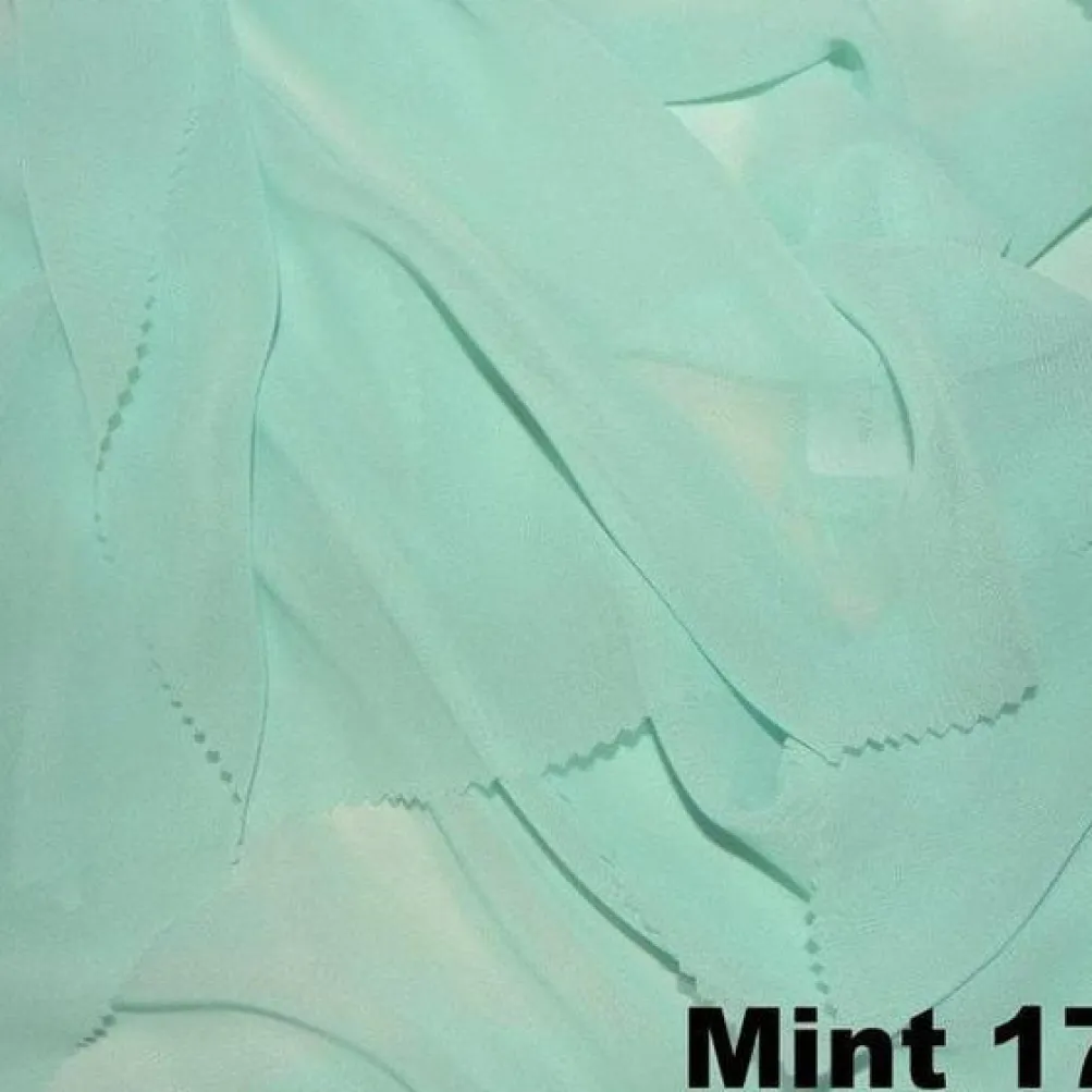 Chiffon Drapery Panels (54" Wide) / 73 Colors