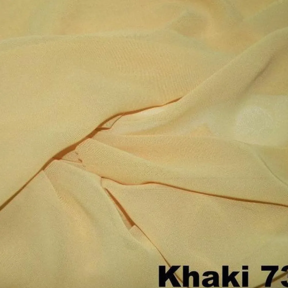Chiffon Drapery Panels (54" Wide) / 73 Colors