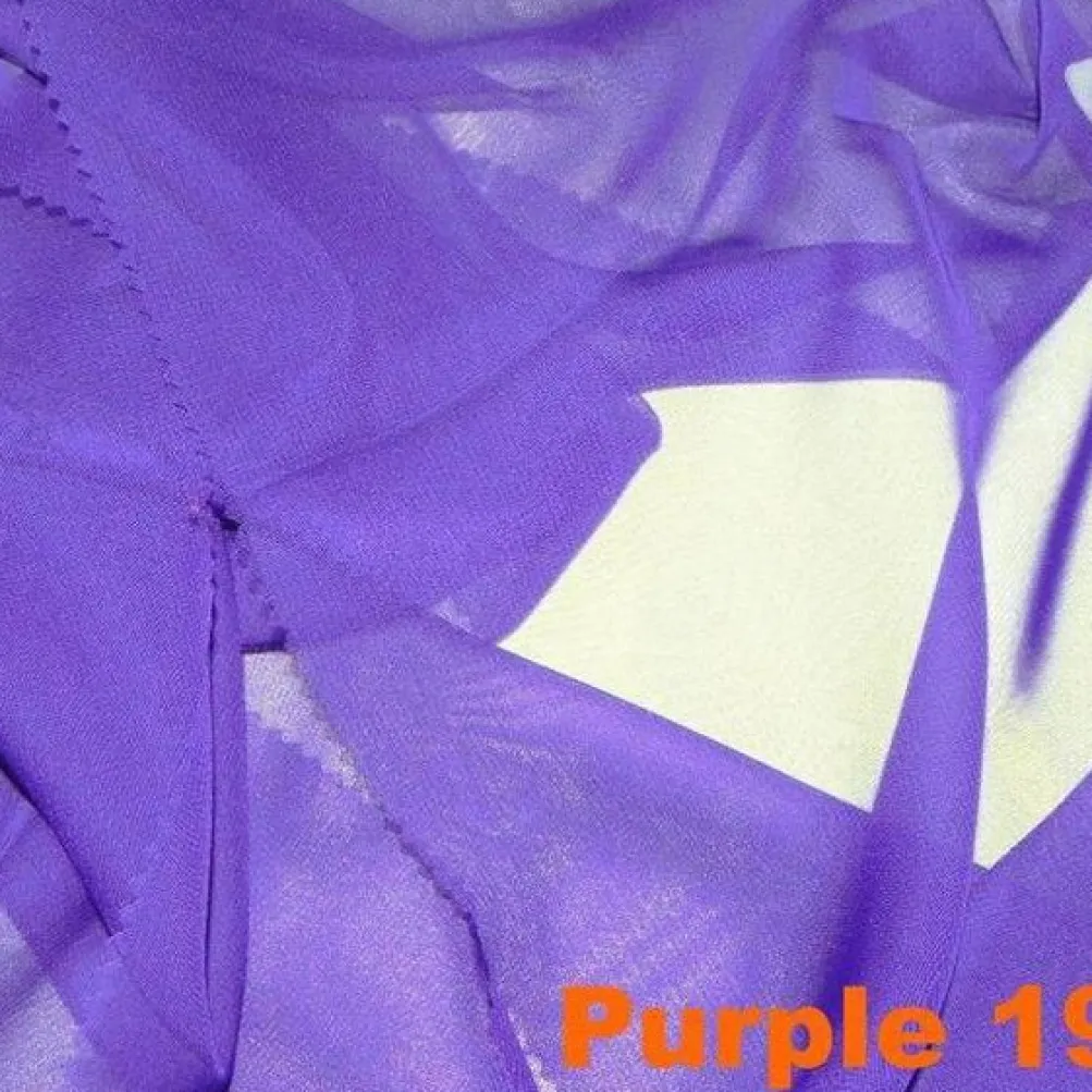 Chiffon Drapery Panels (54" Wide) / 73 Colors