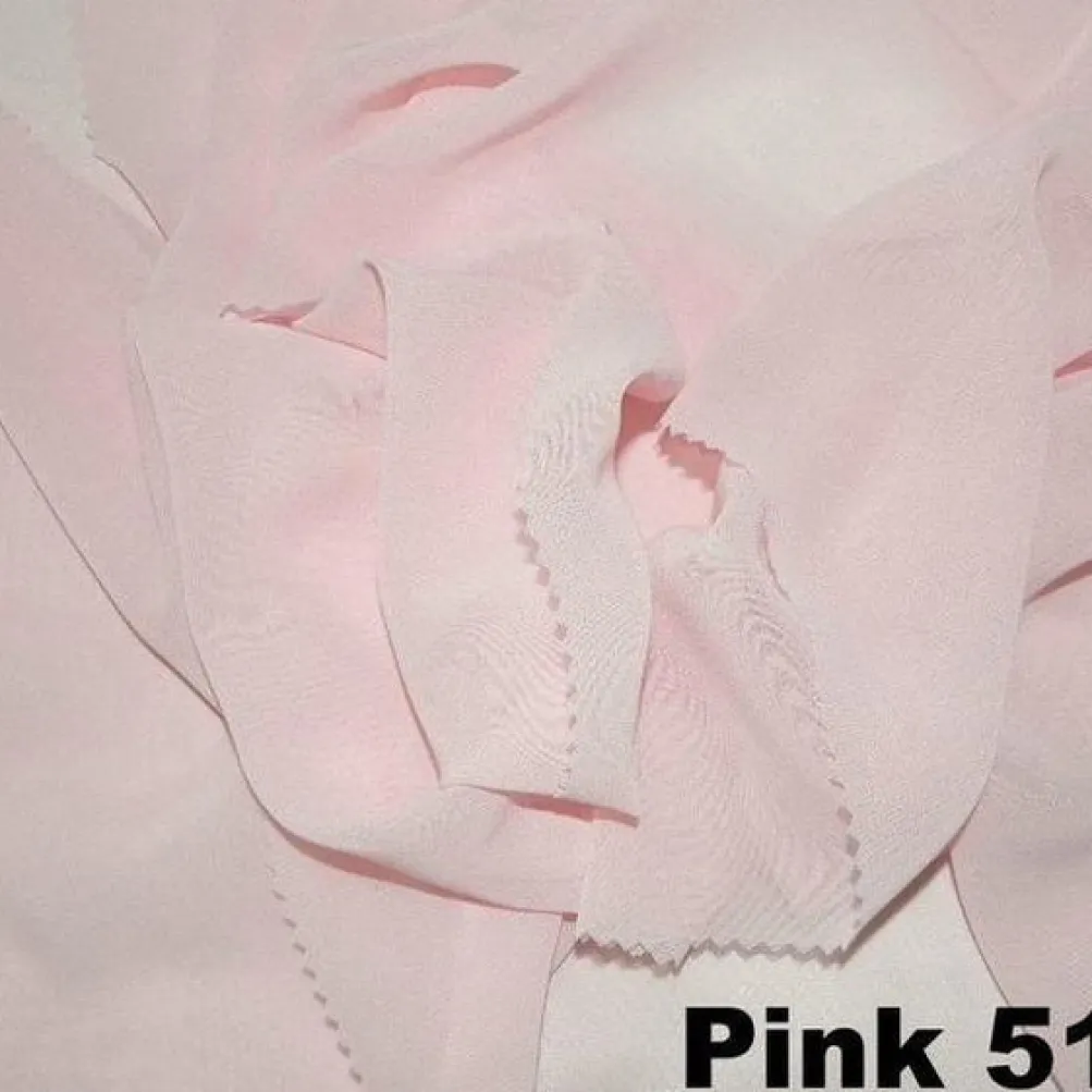 Chiffon Drapery Panels (54" Wide) / 73 Colors