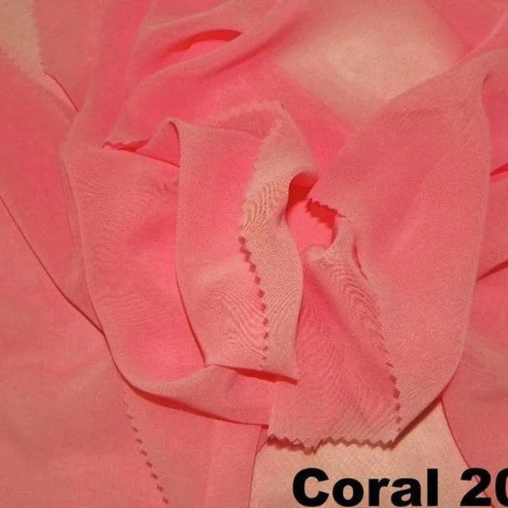 Chiffon Drapery Panels (54" Wide) / 73 Colors