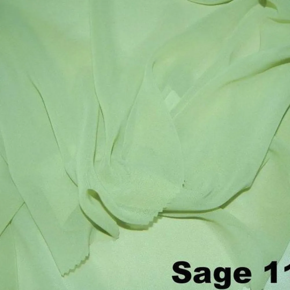 Chiffon Drapery Panels (54" Wide) / 73 Colors