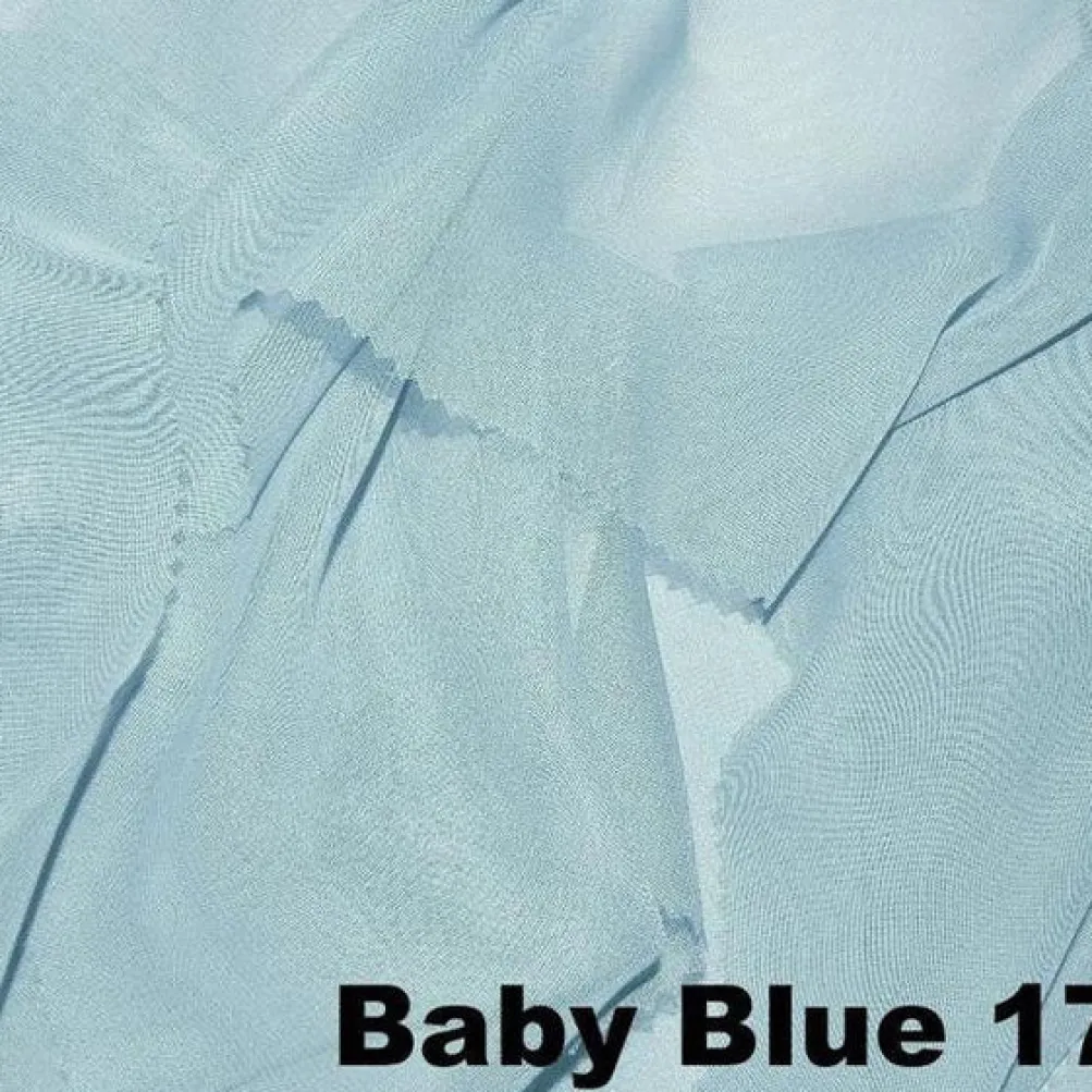 Chiffon Drapery Panels (54" Wide) / 73 Colors