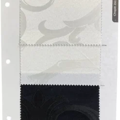 Chopin Jacquard Table Linen in Black