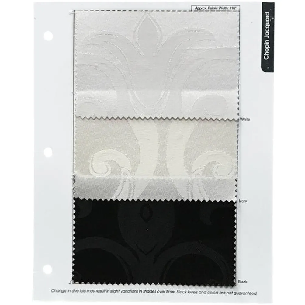 Chopin Jacquard Table Runner in White