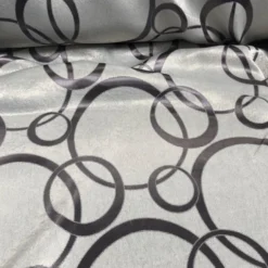 Cirque Jacquard (Reversible) Table Runner in Purple Grey
