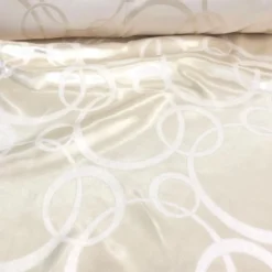 Cirque Jacquard (Reversible) Table Linen in Ivory