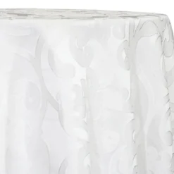 Classic Jacquard Table Linen in Ivory