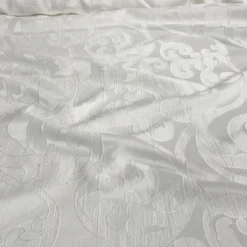 Classic Jacquard Table Linen in Ivory