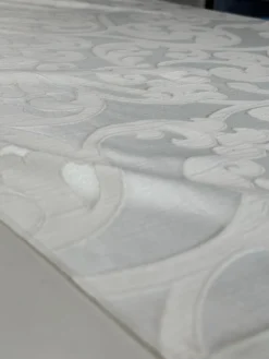 Classic Jacquard Table Linen in Ivory