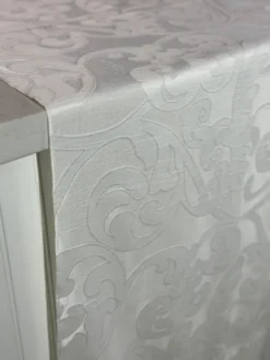 Classic Jacquard Table Linen in Ivory
