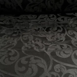 Classic Jacquard Table Runner in Black