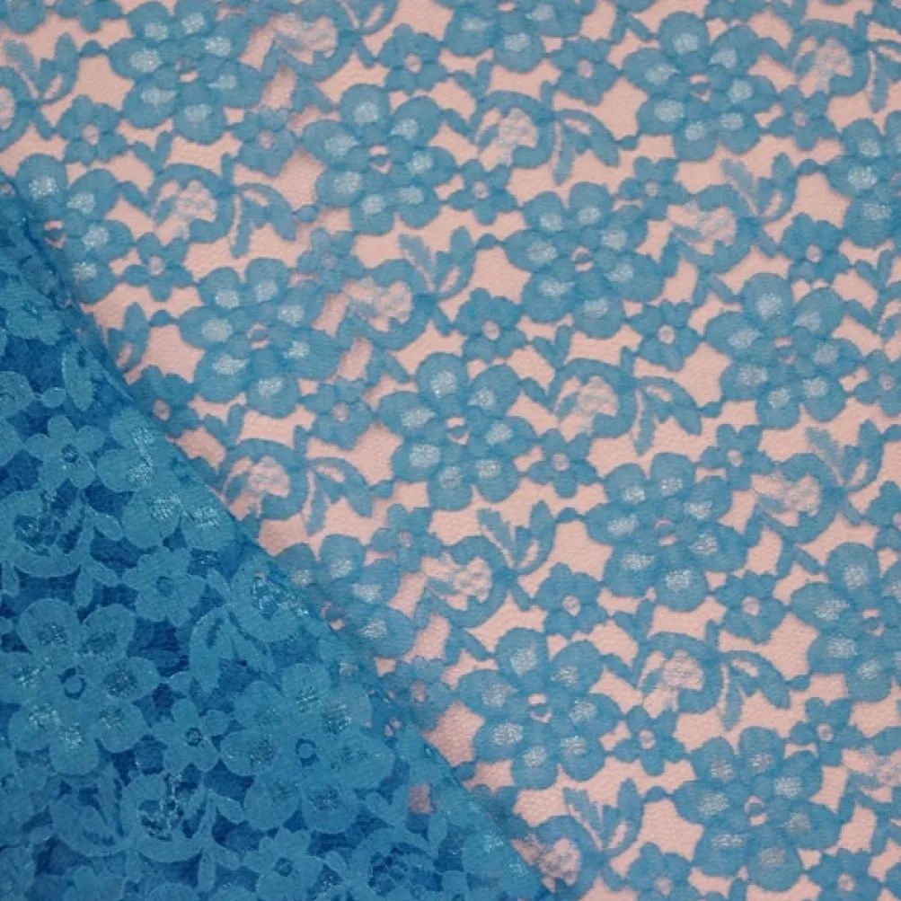 Classic Lace Table Linen in Aqua 1135
