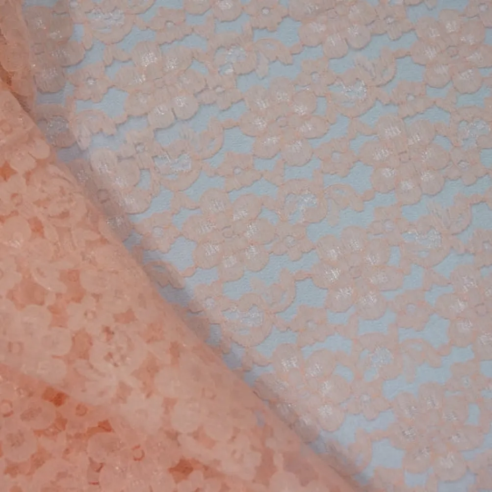 Classic Lace Table Runner in Peach 4122