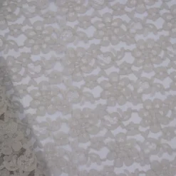 Classic Lace (w/ Poly Lining) Table Napkin in Charcoal 1606