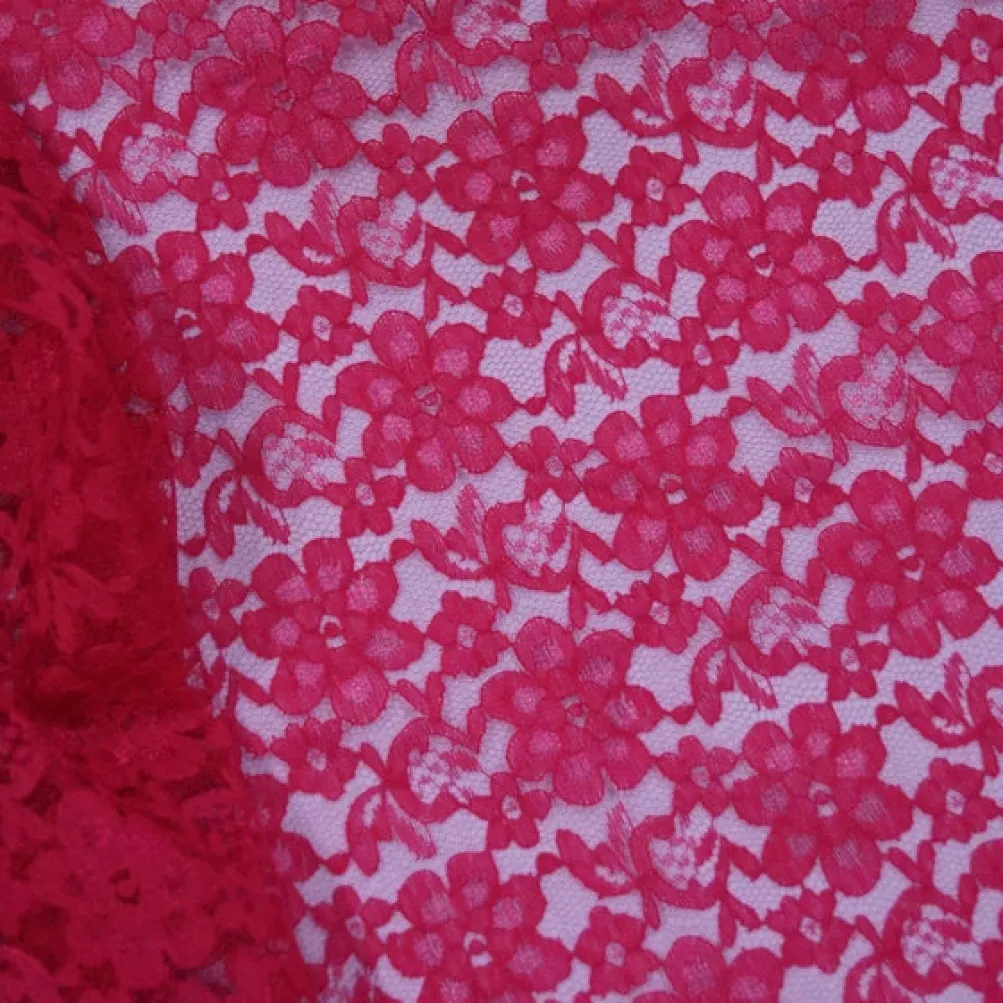 Classic Lace (w/ Poly Lining) Table Napkin in Fuchsia 1220