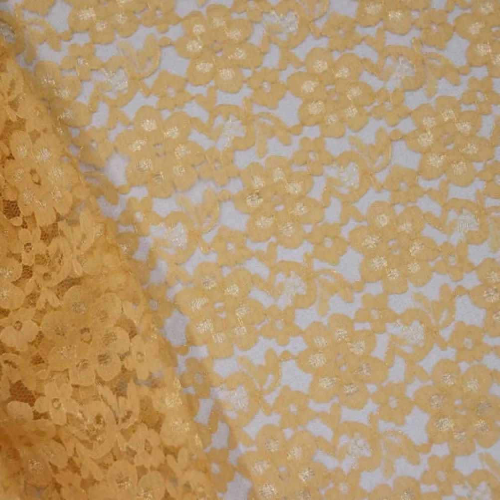 Classic Lace (w/ Poly Lining) Table Napkin in Gold 1700