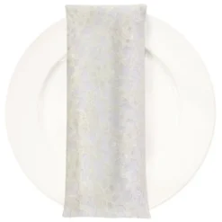 Classic Lace (w/ Poly Lining) Table Napkin in Ivory