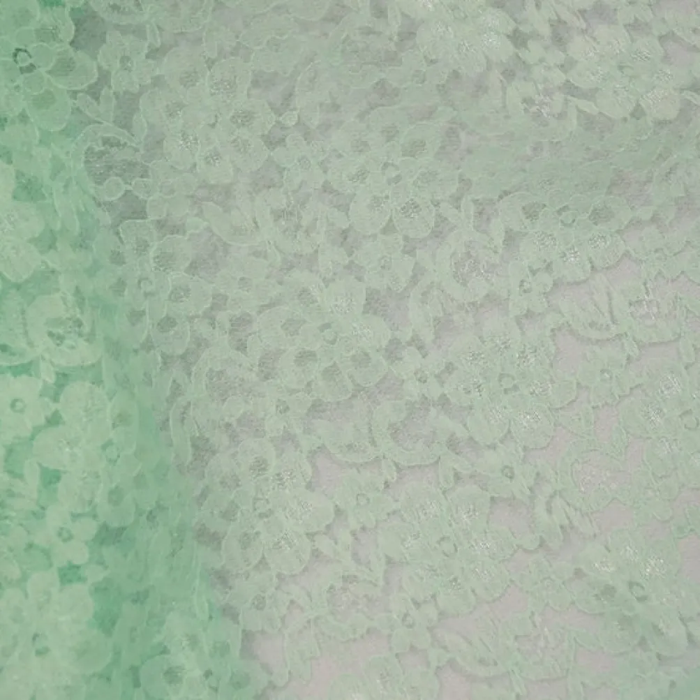 Classic Lace (w/ Poly Lining) Table Napkin in Mint 1765