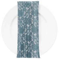 Classic Lace (w/ Poly Lining) Table Napkin in Peacock 6777
