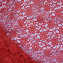 Classic Lace (w/ Poly Lining) Table Napkin in Red 1392