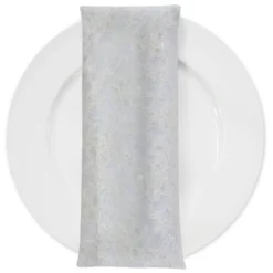 Classic Lace (w/ Poly Lining) Table Napkin in White
