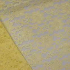 Classic Lace (w/ Poly Lining) Table Napkin in Yellow 7736