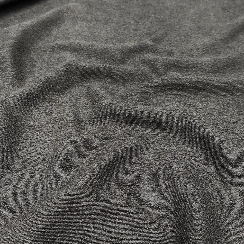 Cloud Chenille Table Linen in Black