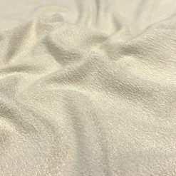 Cloud Chenille Table Linen in Ivory