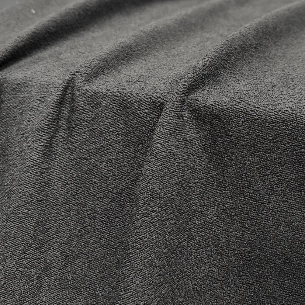 Cloud Chenille Table Runner in Black