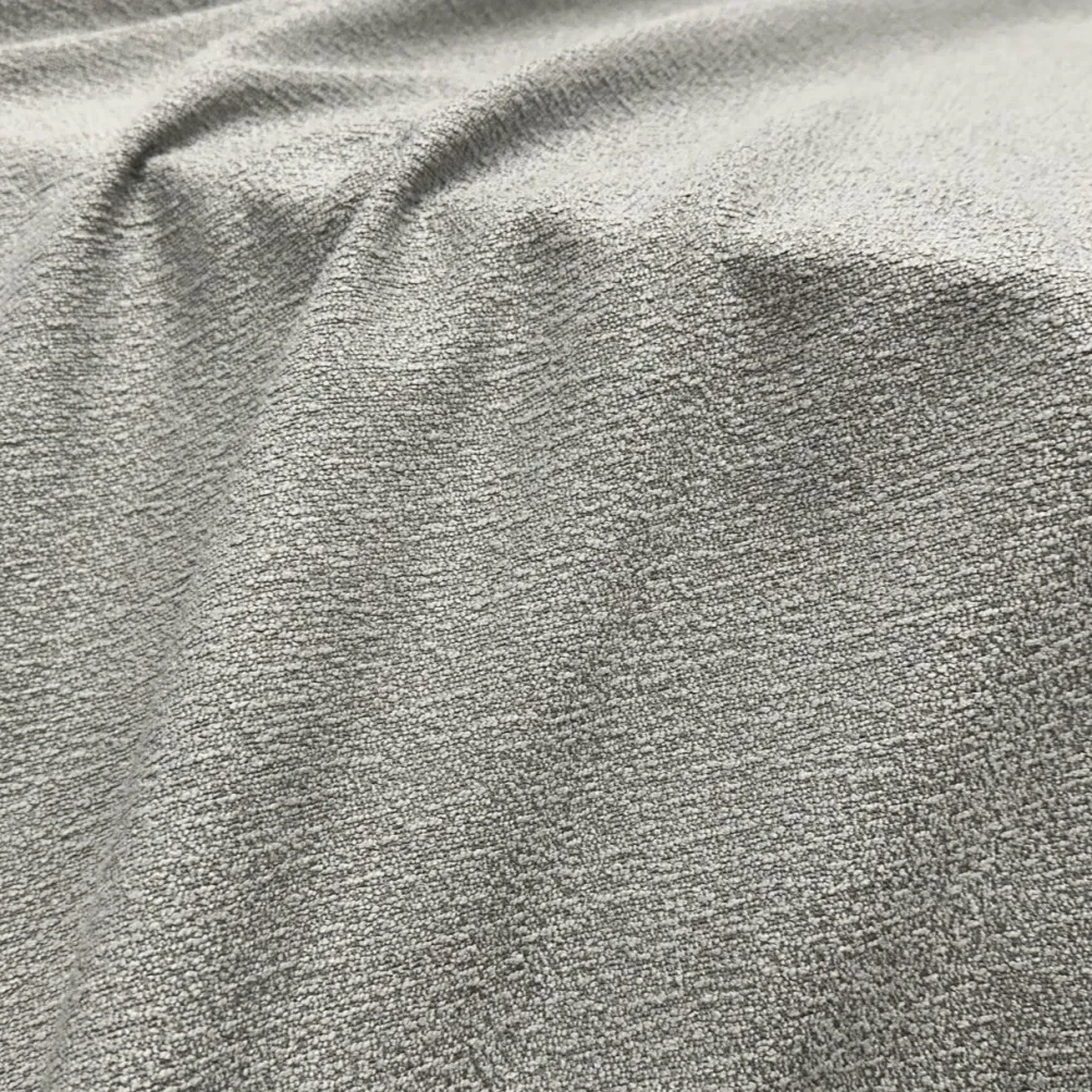 Cloud Chenille Table Runner in Silver