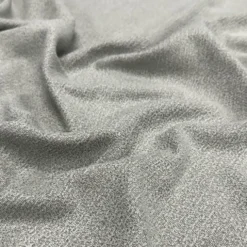 Cloud Chenille Table Runner in Silver