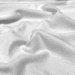 Cloud Chenille Table Runner in White