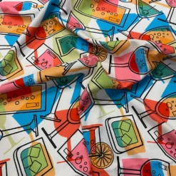 Cocktails (Poly Print) Table Linen