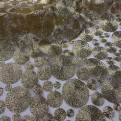 Coin Table Linen in Champagne