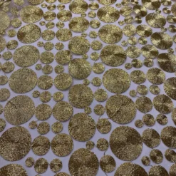 Coin Table Runner in Gold