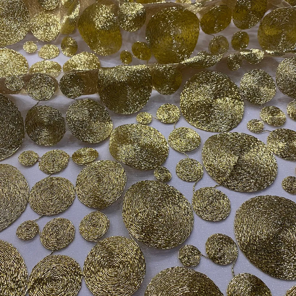 Coin Table Runner in Gold