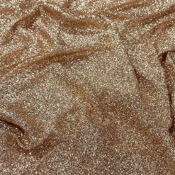 Confetti Metallic Table Linen in Champagne