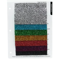 Confetti Metallic Table Runner in Silver
